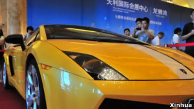 针对中国富豪的百万名车