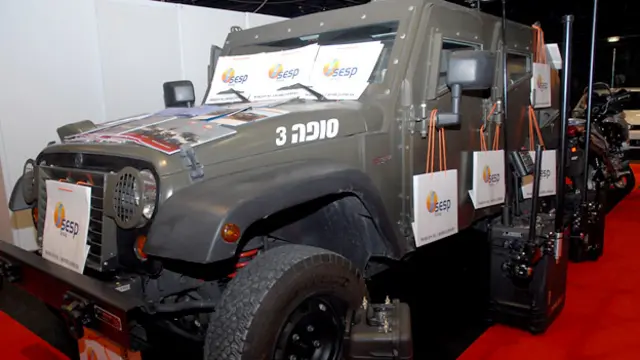 Израильский военный джип "Суфа-3"