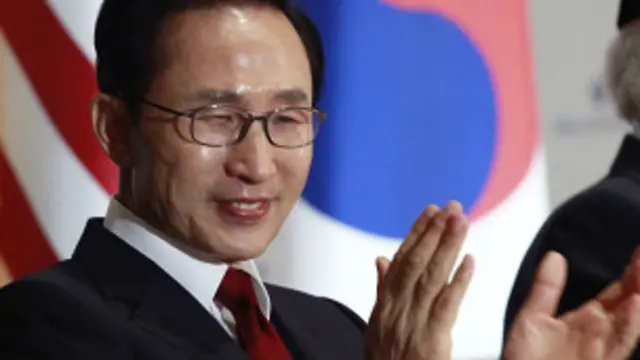 Tổng thống Hàn Quốc Lee Myung-bak 