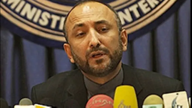 حنیف اتمر، وزیر سابق داخله افغانستان