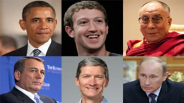 Các nhân vật từng được Forbes năm 2011 cho là có ảnh hưởng nhất thế giới