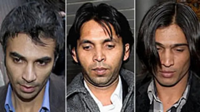 सलमान बट, मोहम्मद आसिफ और मोहम्मद आमिर