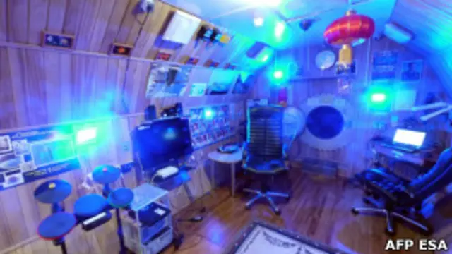 Эксперимент МАРС 500 - кабина "корабля"