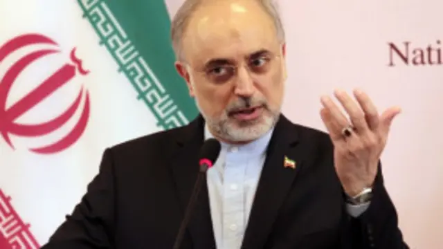 علی اکبر صالحی نماینده پیشین ایران در آژانس بین‌المللی انرژی اتمی و وزیر امور خارجه ایران در دوران ریاست جمهوری محمود احمدی‌نژاد در حال حاضر رئیس سازمان انرژی اتمی ایران است