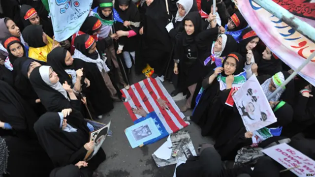 د حسن روحاني تر ولسمشرېدا وروسته دا په ایران کې د خپل ډول لومړنۍ مظاهرې وې. 