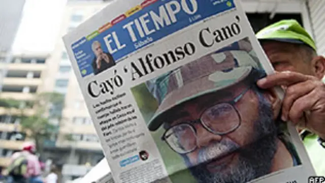 El Tiempo reporta muerte de alias Alfonso Cano