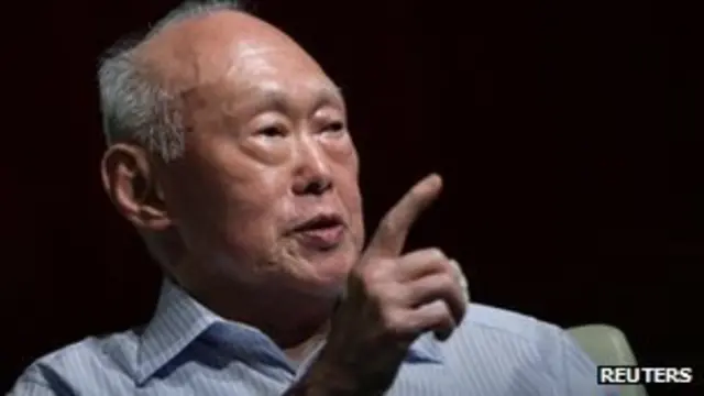 Ông Lý Quang Diệu từng thăm Việt Nam.