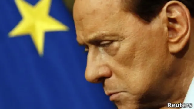 رئيس الوزراء الإيطالي سيلفيو بيرلسكوني