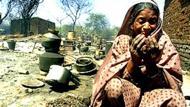 गुजरात दंगे की एक पीड़ित महिला