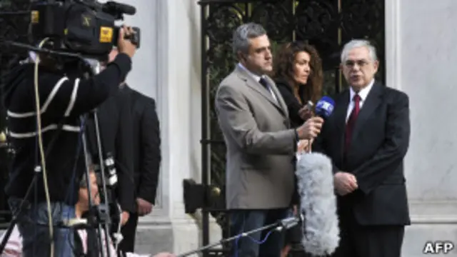 PM Yunani Lucas Papademos