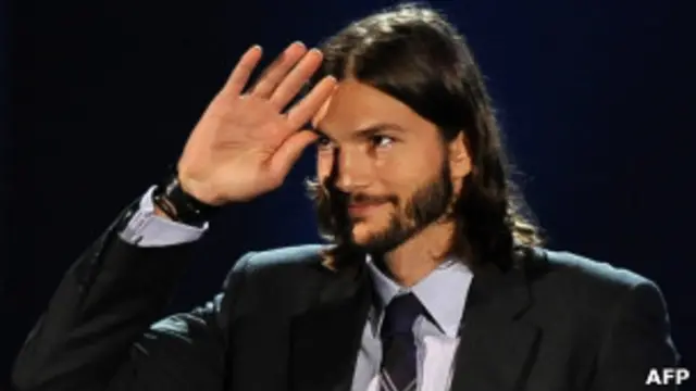 Ashton Kutcher | Crédito: AFP
