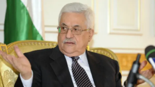 محمود عباس رئيس السلطة الفلسطينية