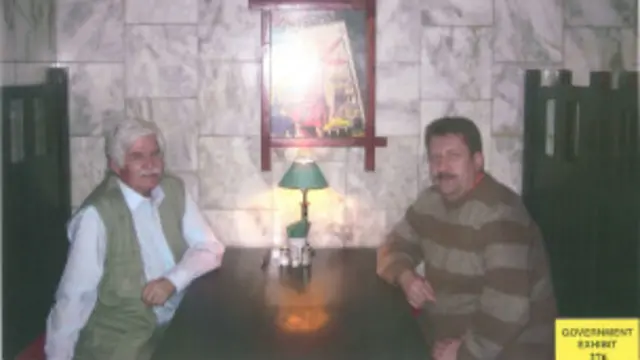 Эндрю Смулян и Виктор Бут в Москве в январе 2008 года (фото - Прокуратура Южного округа Нью-Йорка)