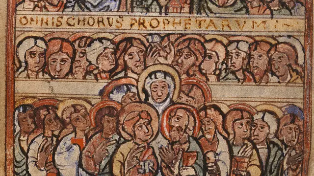 "Un texto clave en términos de devoción personal es el de los Salmos. Y en la exposición hay copias de ellos, los llamados salterios". © British Library/British Library Board