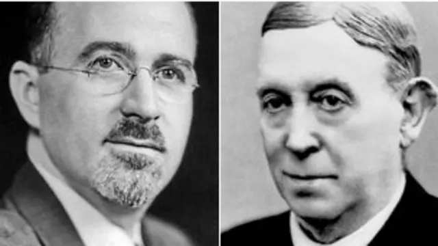 Walter Freeman e Egas Moniz.