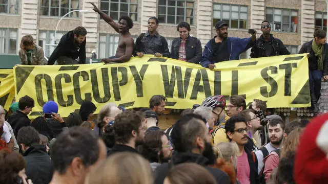 امریکہ میں سرمایہ دارانہ نظام کے خلاف کئی بار مظاہرے ہو چکے ہیں