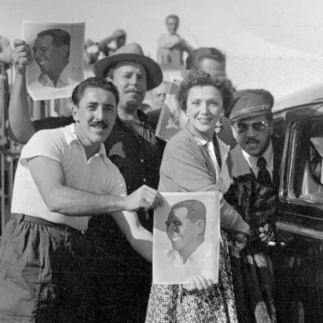 Festival de Cine de Mar del Plata en 1954.