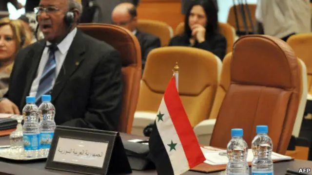 Kursi delegasi Suriah di Liga Arab kosong