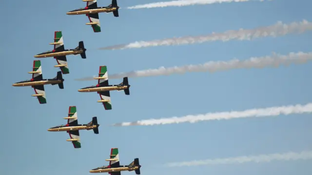 د اماراتو ځواکونو هم په دې ننداره کې ګډون کړی و. 