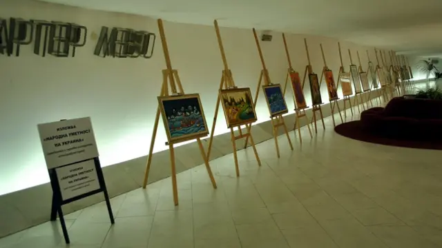 Українську культуру в Македонії представляли на виставці живопису.