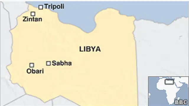 Bản đồ Libya