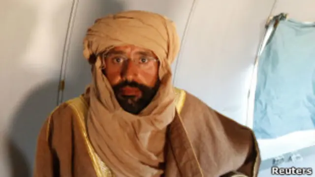 Ông Saif al-Islam bị bắt