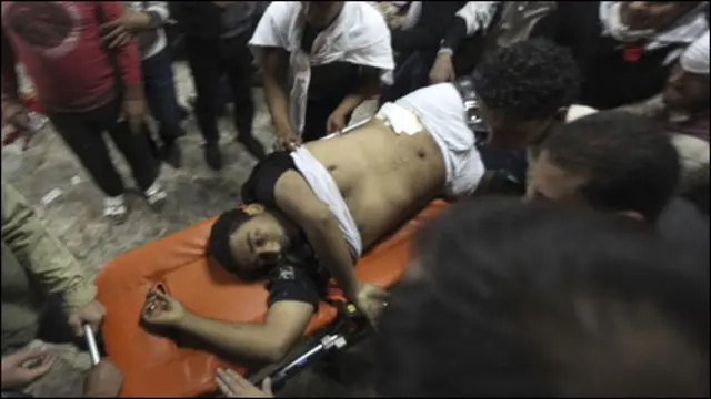 Pengunjuk rasa di Lapangan Tahrir