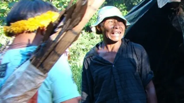 Cacique Nísio Gomes (Foto: Eliseu Lopes)