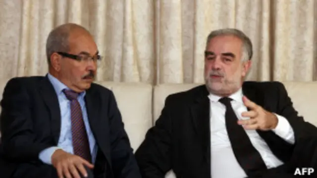 أوكامبو مع وزير العدل الليبي