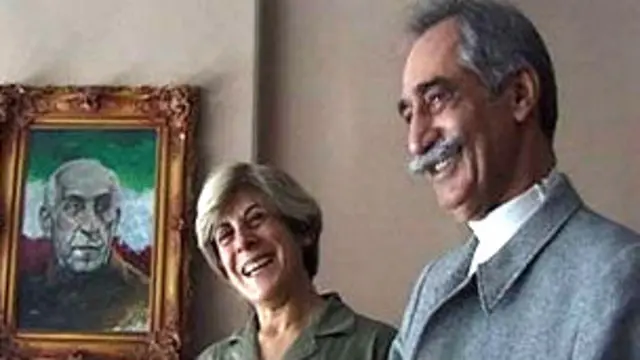 داریوش فروهر و همسرش پروانه اسکندری