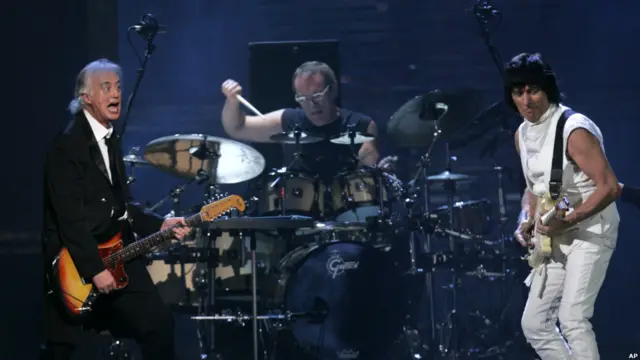 Jimmy Page y Jeff Beck