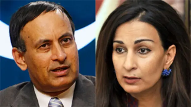 حسین حقانی اور شیری رحمان سیاست میں آنے سے پہلے صحافت سے منسلک تھے