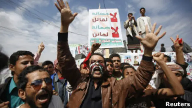 Unjuk rasa di Yaman