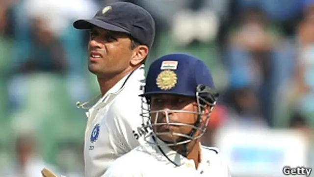सचिन और राहुल द्रविड़