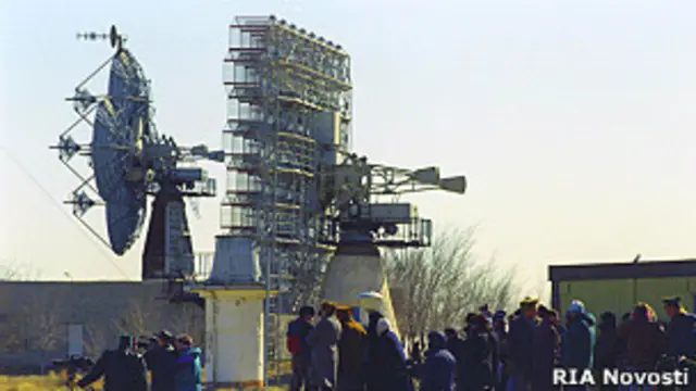 Радары на космодроме Байконур