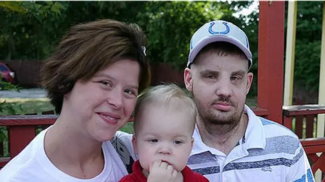 La familia de Mitch Hunter.