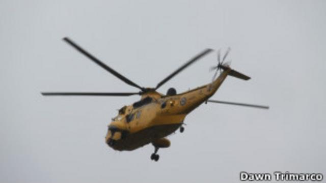 Вертолет ВВС Великобритании
