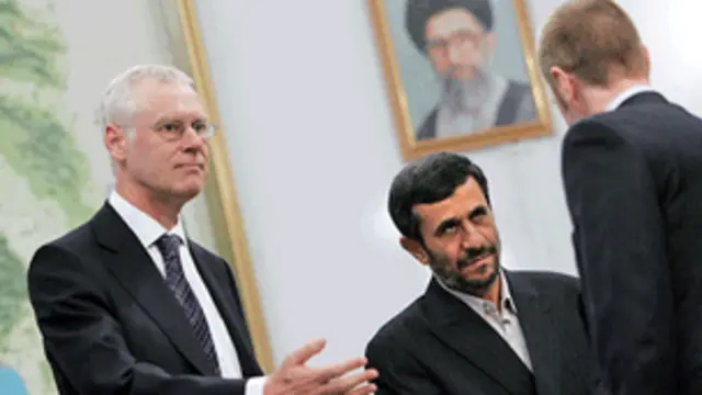 جلسه ارائه استوارنامه سایمون گس، سفیر سابق بریتانیا در تهران به رئیس جمهور ایران