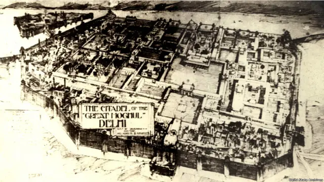 दिल्ली के पुराने चित्र 