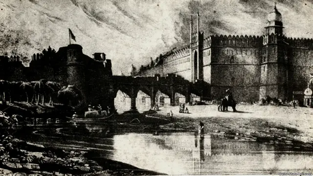 दिल्ली के पुराने चित्र 