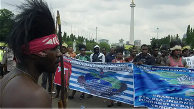 Ide pemisahan diri Papua dari Indonesia masih disuarakan sebagian warga Papua.