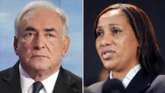 स्ट्रॉस-कान और आरोप लगाने वाली महिला