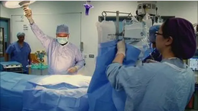 Especialistas en el quirófano