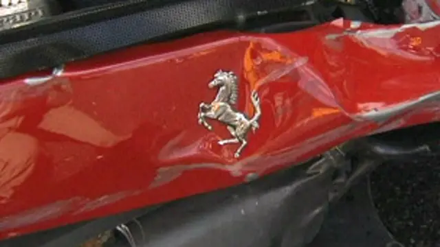 Kecelakaan mobil Ferrari
