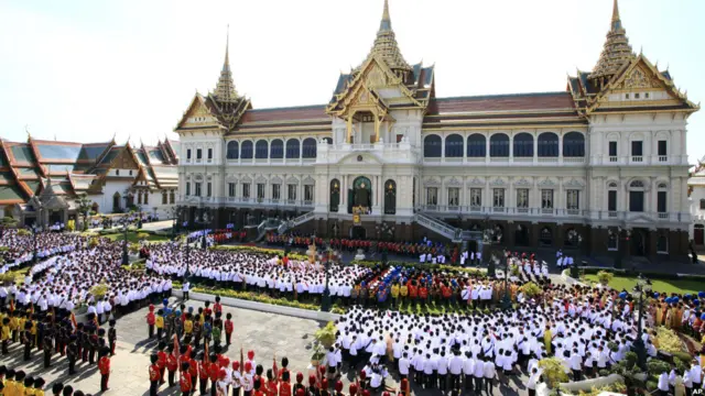 Perayaan ulang Istana Kerajaan Thailand di Bangko