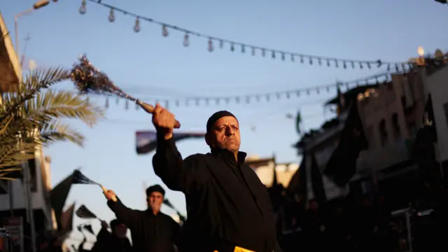 عراق کے دارالحکومت بغداد میں ایک ماتمی 