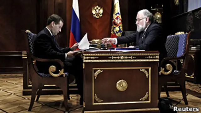 Медведев и Чуров