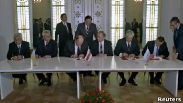 Так розпустили СРСР