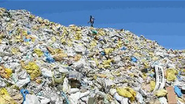 Pulau penampung sampah di Maladewa