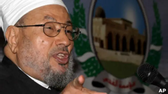 يوسف القرضاوي رئيس الاتحاد العالمي لعلماء المسلمين